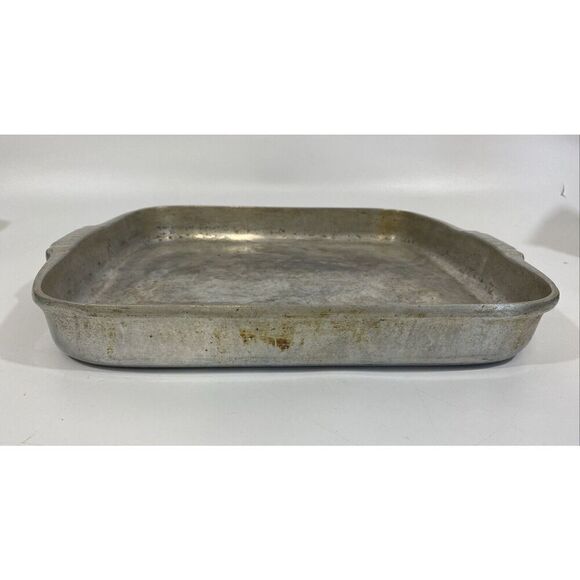 Magnalite Wagner Sidney Roast & Bake Pan 4007-M 15” x 12.5” - Picture 4 of 8